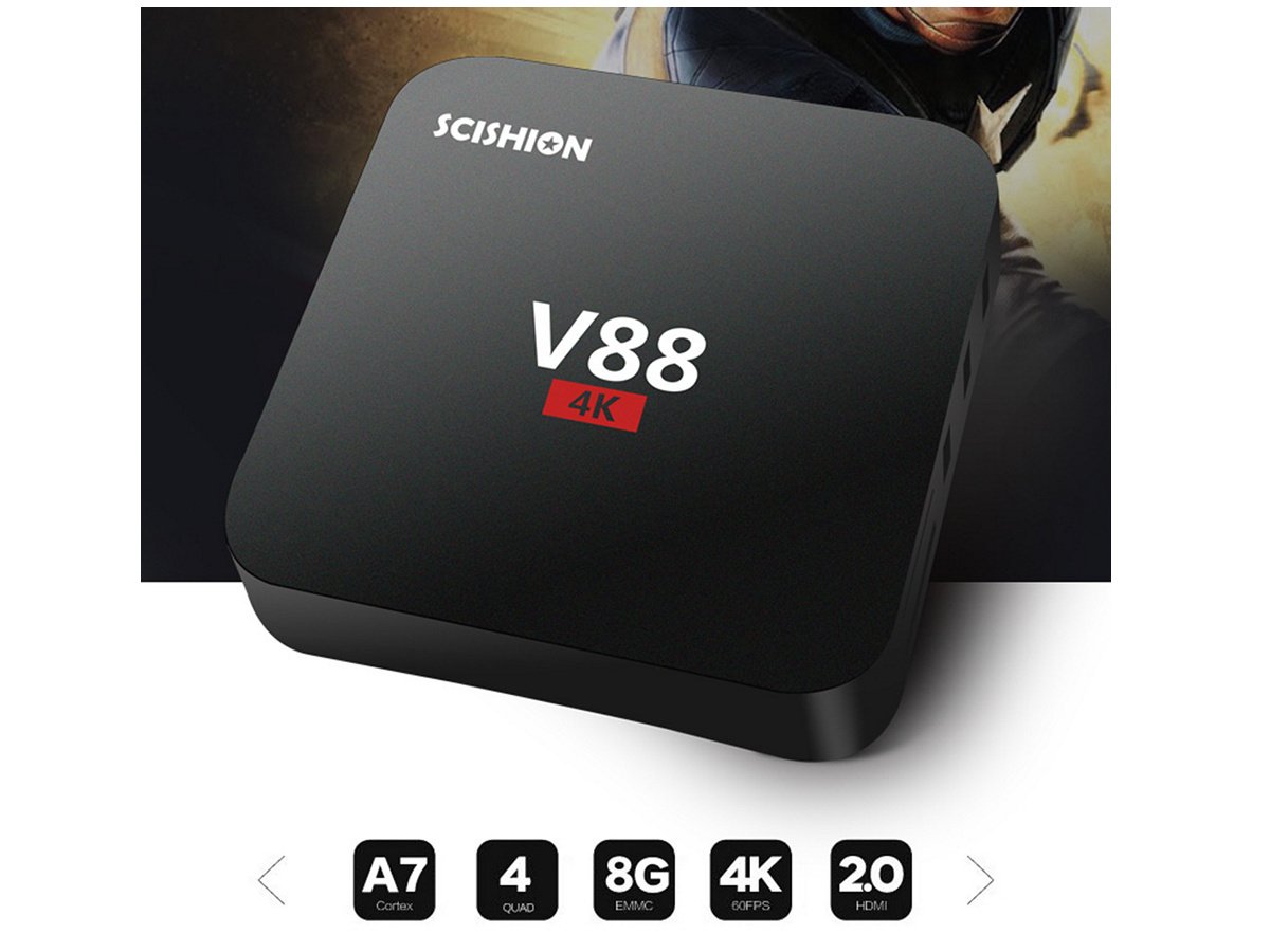 Zimtown Android 6.0 TV Box Rockchip RK3229 Quad Core - Imagen 3