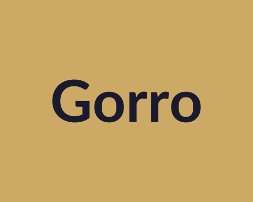 Gorro de algodón para recién nacido